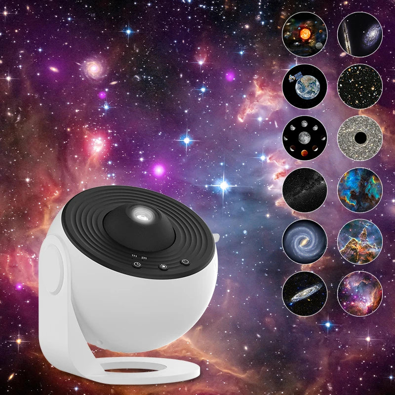 Projetor Galáxia — Luz Noturna de Céu Estrelado