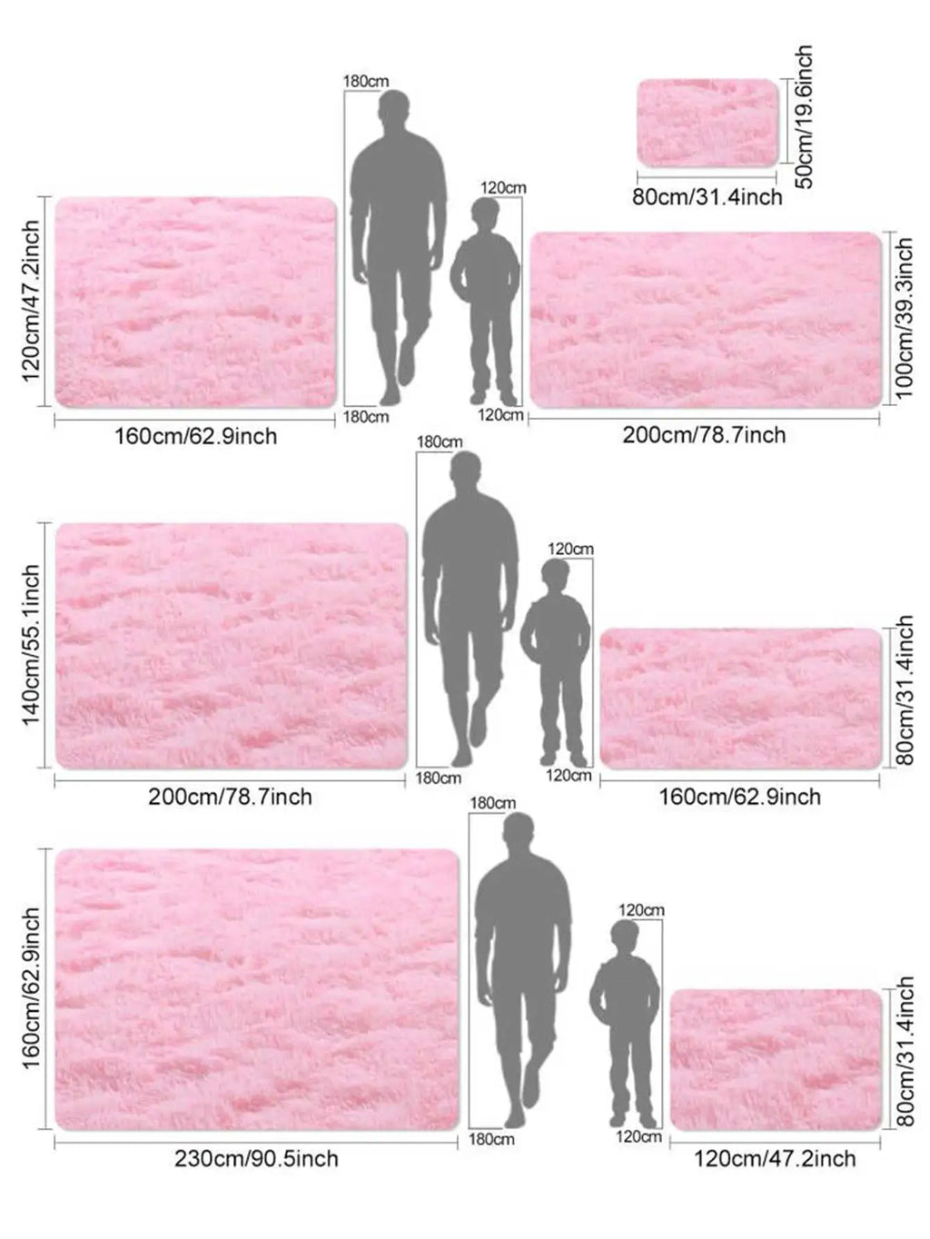 Tapete Rosa para Quarto Infantil — Macio e Decorativo