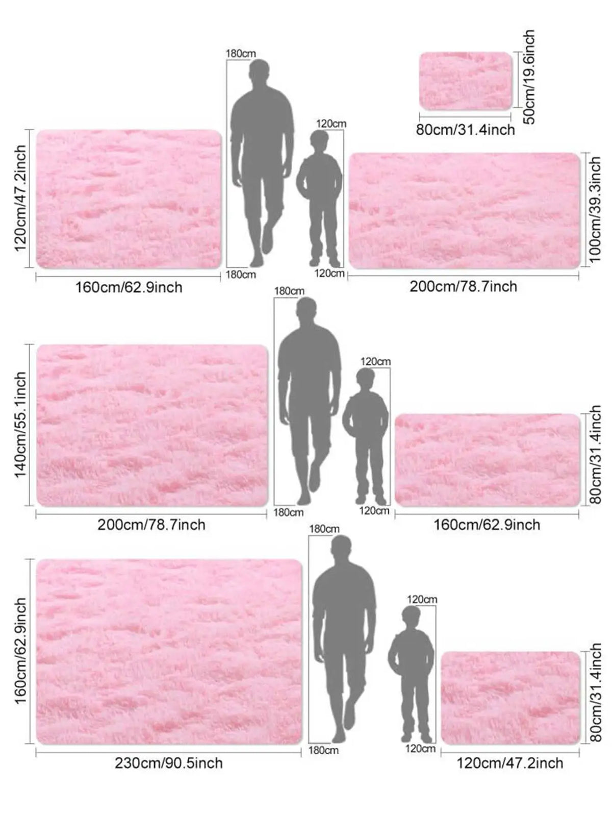 Tapete Rosa para Quarto Infantil — Macio e Decorativo