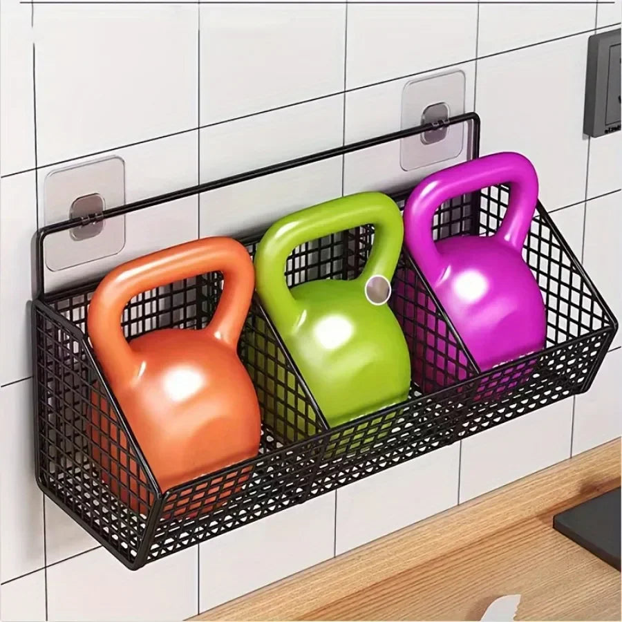 Organizador de Parede para Cozinha — Cesto Prático