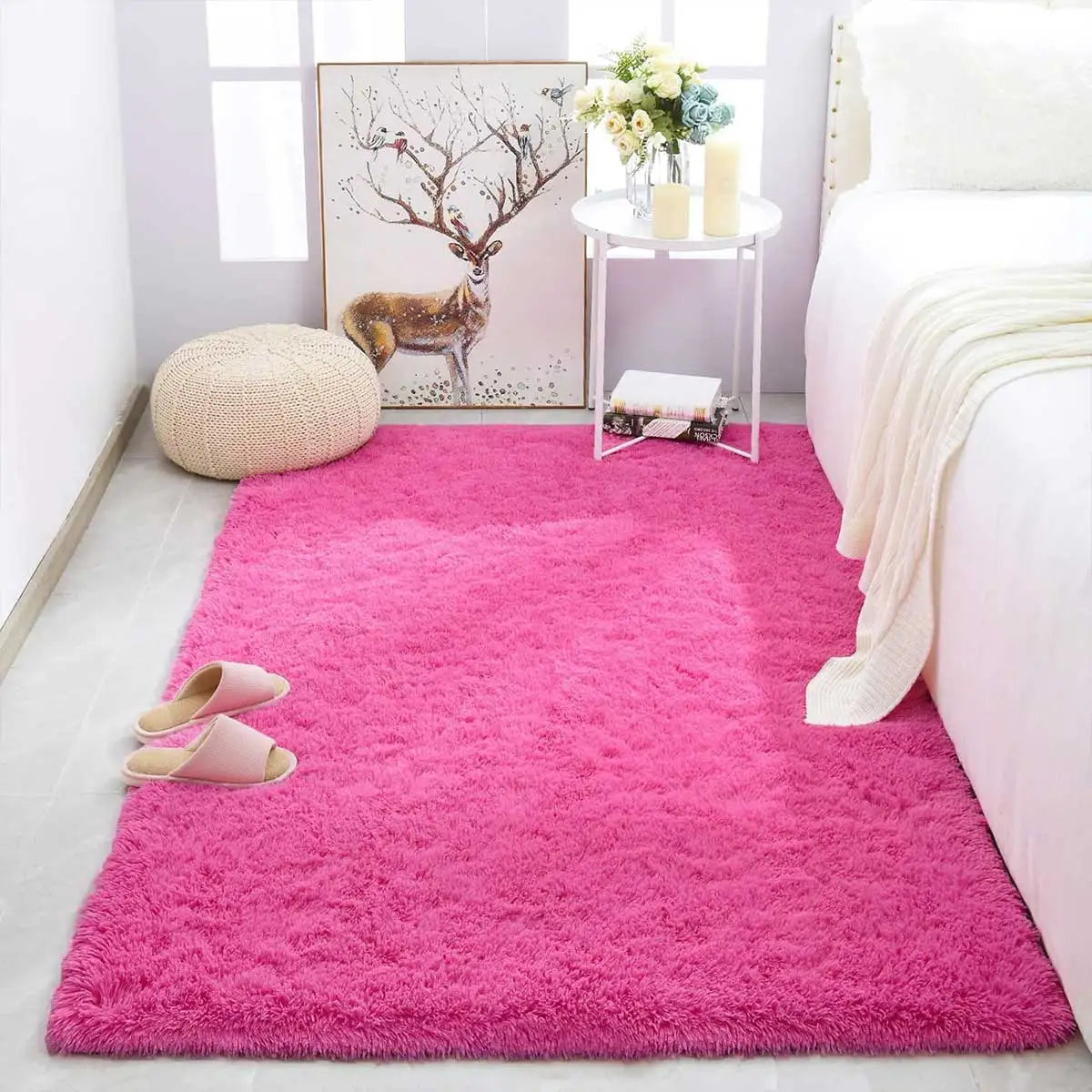 Tapete Rosa para Quarto Infantil — Macio e Decorativo
