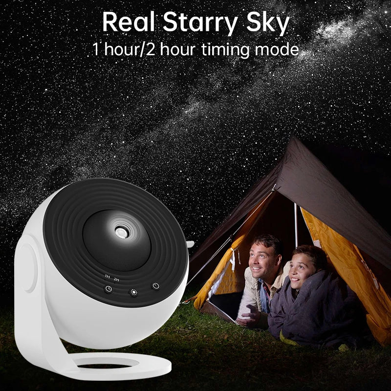 Projetor Galáxia — Luz Noturna de Céu Estrelado