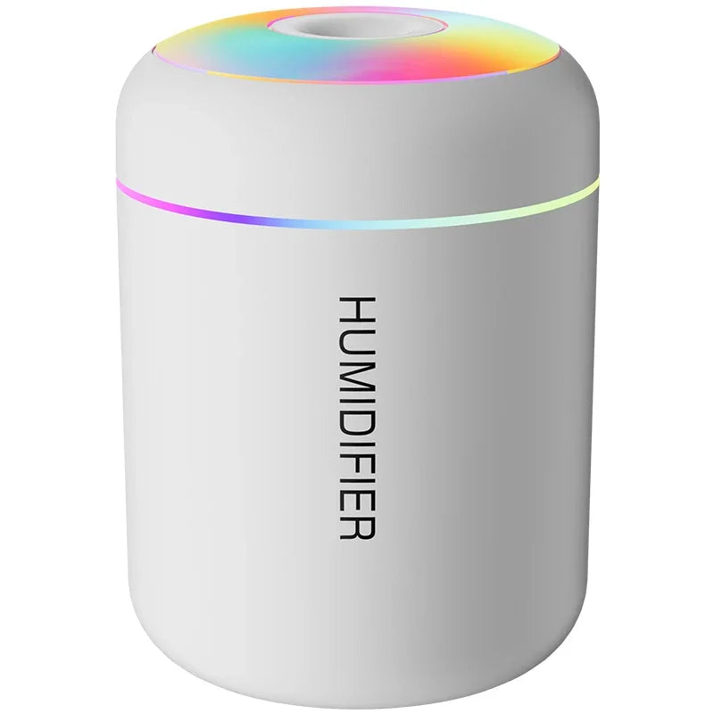 Mini Humidificador USB 180 ml – Silencioso e Compacto